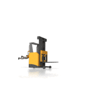 Pallet Reach Lift Out Of Control PowerPoint Animation layout preview.