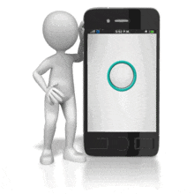 Smart Phone Categories PowerPoint Animation layout preview.