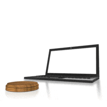 Online Justice Gavel PowerPoint Animation layout preview.