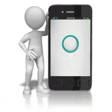 Custom Smart Phone Categories PowerPoint Animation layout preview.