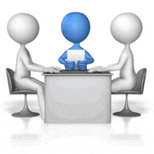 Discussion Mediator PowerPoint Animation layout preview.