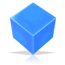 Cube Spinning On Corner PowerPoint Animation layout preview.