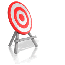 Target Miss (Non - Looping) PowerPoint Animation layout preview.