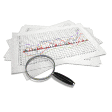 Financial Data Appearing PowerPoint Animation layout preview.