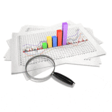 Financial Data Zoom PowerPoint Animation layout preview.