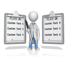Choose Custom Health Plan PowerPoint Animation layout preview.