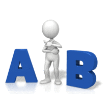 A Or B Choice PowerPoint Animation layout preview.