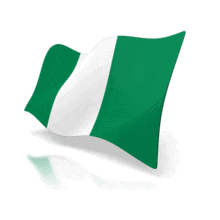 Nigeria Flag PowerPoint Animation layout preview.