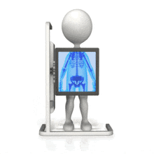 Figure X Ray PowerPoint Animation layout preview.