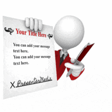 Custom Contract Pressure Sign PowerPoint Animation layout preview.