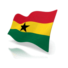Ghana PowerPoint Animation layout preview.