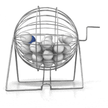 Bingo Ball Color Winner PowerPoint Animation layout preview.