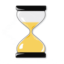 Hourglass Rotating PowerPoint Animation layout preview.