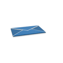 Custom Letter Opening (non looping) PowerPoint Animation layout preview.