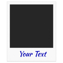 Custom Polaroid PowerPoint Animation layout preview.
