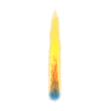 Fire Torch Column PowerPoint Animation layout preview.