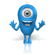 Character Excited Looking Forward PowerPoint Animation layout preview.