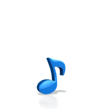 Musical Note Jumping PowerPoint Animation layout preview.