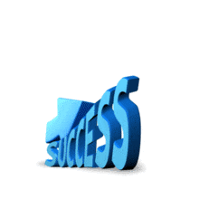 Custom Word Growth PowerPoint Animation layout preview.