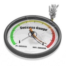 Gauge Needle Extreme PowerPoint Animation layout preview.
