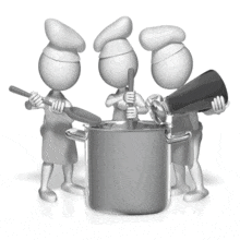 Stirring Up The Pot PowerPoint Animation layout preview.