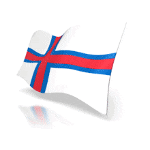 Faroe Islands Anim Flag PowerPoint Animation layout preview.