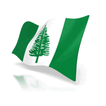 Norfolk Anim Flag PowerPoint Animation layout preview.