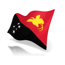 Papua New Guinea Anim Flag PowerPoint Animation layout preview.