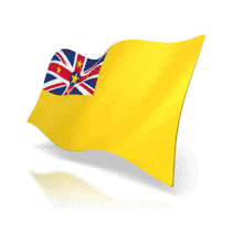 Niue Anim Flag PowerPoint Animation layout preview.