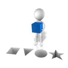 Looking For The Right Fit PowerPoint Animation layout preview.
