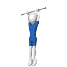 Pull Ups Man PowerPoint Animation layout preview.