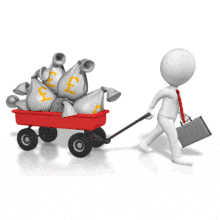Business Money Load Pounds PowerPoint Animation layout preview.