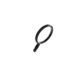 Magnify Glass Searching PowerPoint Animation layout preview.