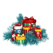 Christmas Penguins Popup Surprise PowerPoint Animation layout preview.