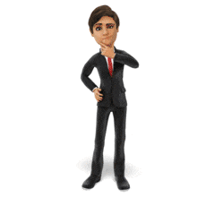 Business Grant Emote Confused PowerPoint Animation layout preview.