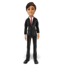 Business Man Emote Attention PowerPoint Animation layout preview.