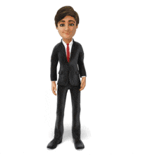Business Man Emote Showcase PowerPoint Animation layout preview.