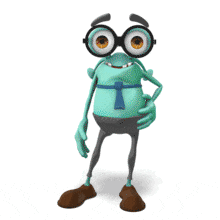 Jerry Emote Waiting PowerPoint Animation layout preview.