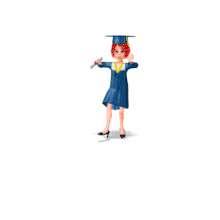 Alice Diploma Dance PowerPoint Animation layout preview.