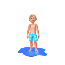 Timmy Puddle Splash PowerPoint Animation layout preview.