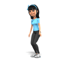 Kim Practice Yoga Plank PowerPoint Animation layout preview.