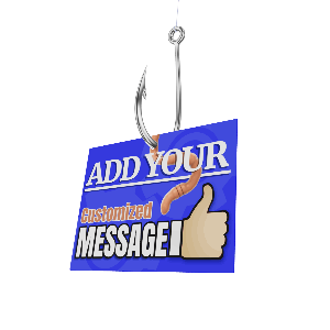 3D Sign On Hook  - Customizable Mockup PowerPoint Animation layout preview.