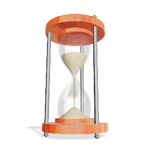 3D Hourglass Rotation PowerPoint Animation layout preview.