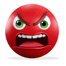 Mad Emoji : Bring frustration to Life! PowerPoint Animation layout preview.