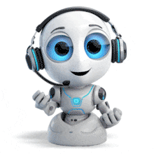 Customer Service Clipart AI Robot