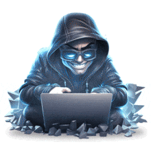 Cyber Criminal PowerPoint Animation layout preview.