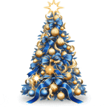 Gold Sparkle Tree PowerPoint Animation layout preview.