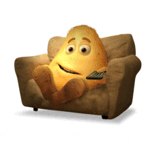 Couch Potato Channel Surfing PowerPoint Animation layout preview.