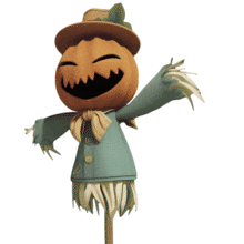 Scarecrow Swaying PowerPoint Animation layout preview.