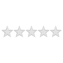 Two Out Of Five Stars PowerPoint Animation layout preview.